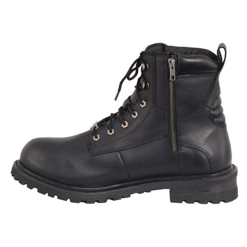 Men's Waterproof Logger Boot w/ Lace to Toe Design